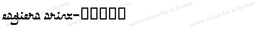 eagiera arint字体转换